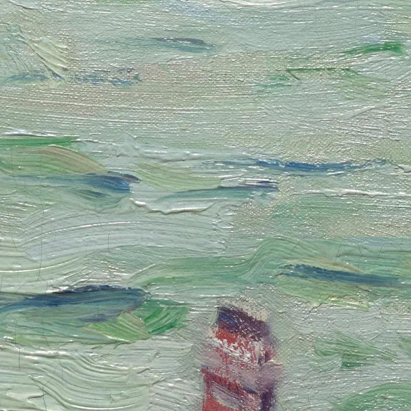 Villas En Trouville Gustave Caillebotte