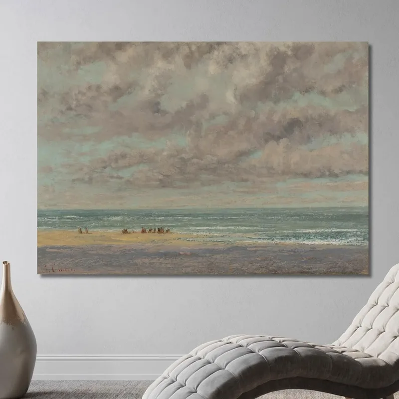 Marine Les Équleurs Gustave Courbet