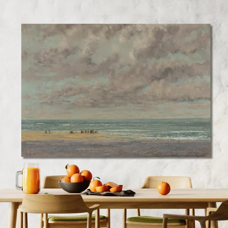 Marine Les Équleurs Gustave Courbet