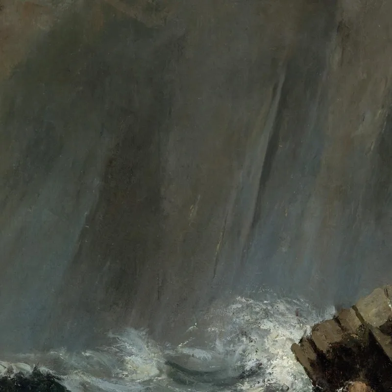 Marine La Trombe Marine Gustave Courbet