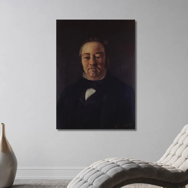 Portrait De Monsieur Corbinaud Gustave Courbet
