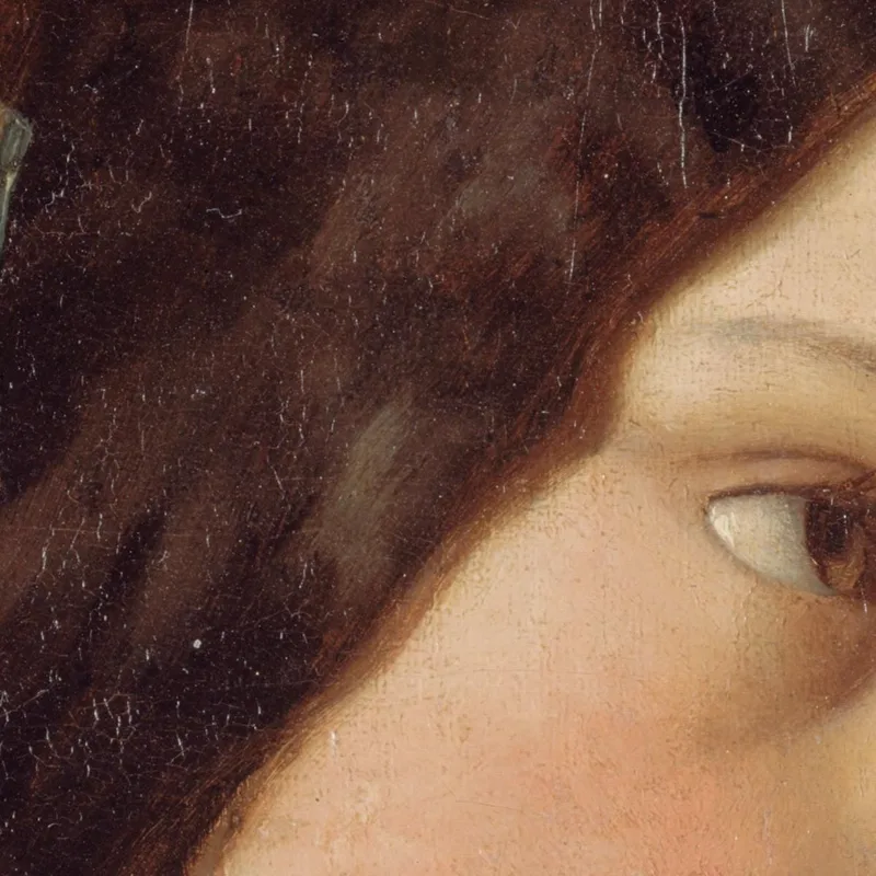 Portrait De Zélie Courbet Gustave Courbet
