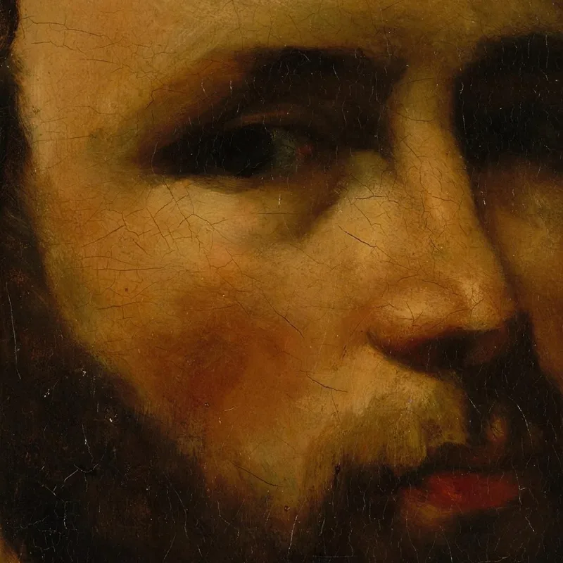 Portrait Of A Man Gustave Courbet