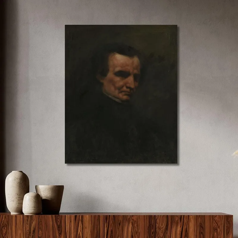Ritratto Del Compositore Hector Berlioz Gustave Courbet