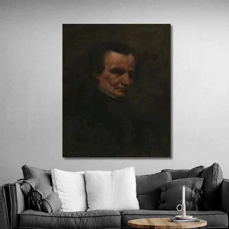 Ritratto Del Compositore Hector Berlioz Gustave Courbet