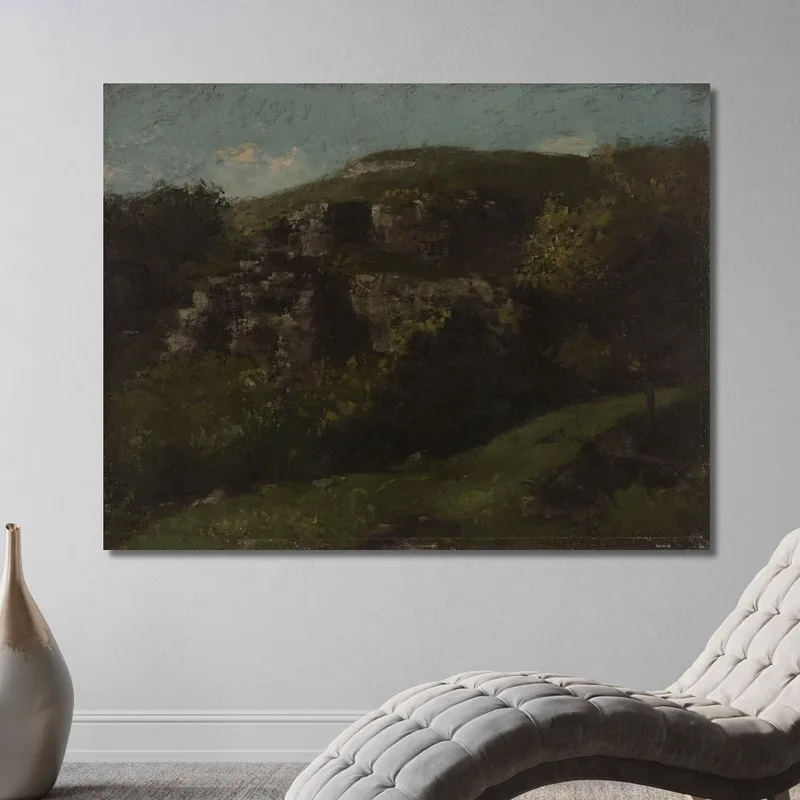 Rocce A Ornans Gustave Courbet