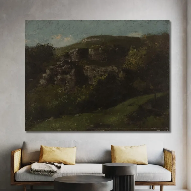 Rocce A Ornans Gustave Courbet