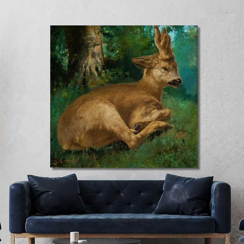 Roebuck Gustave Courbet