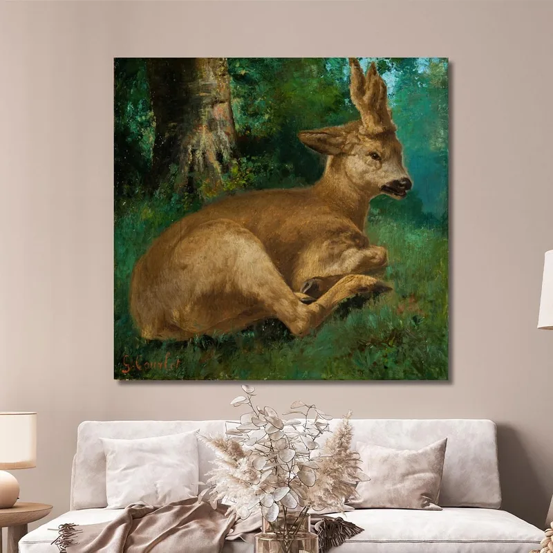 Roebuck Gustave Courbet