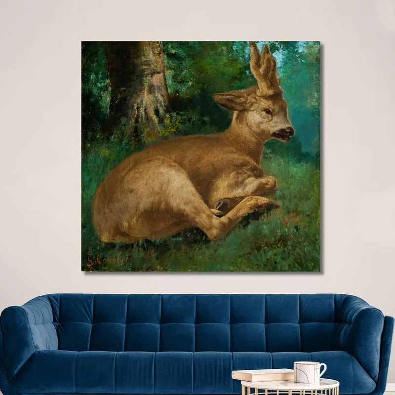 Roebuck Gustave Courbet
