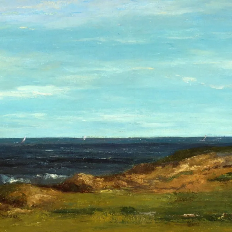 Paesaggio Marino Gustave Courbet