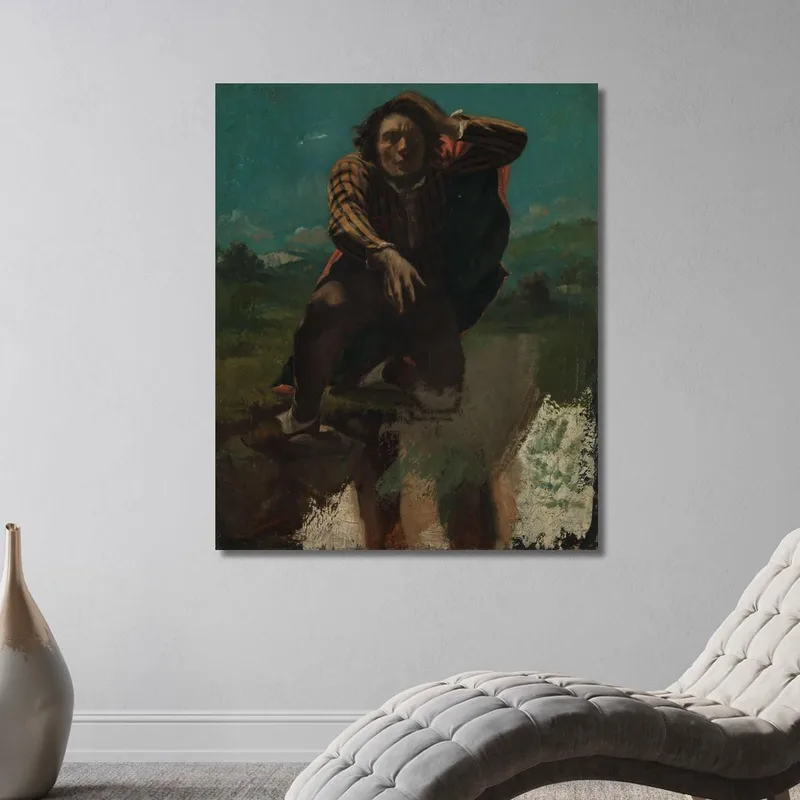 Selbstporträt Gustave Courbet