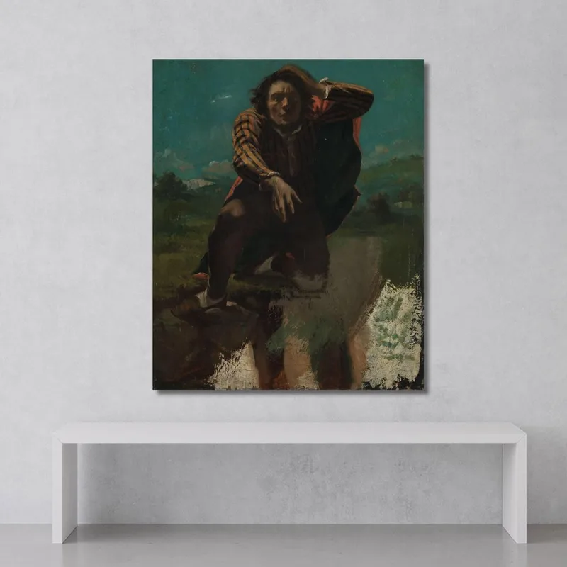 Selbstporträt Gustave Courbet