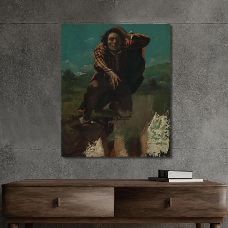 Selbstporträt Gustave Courbet