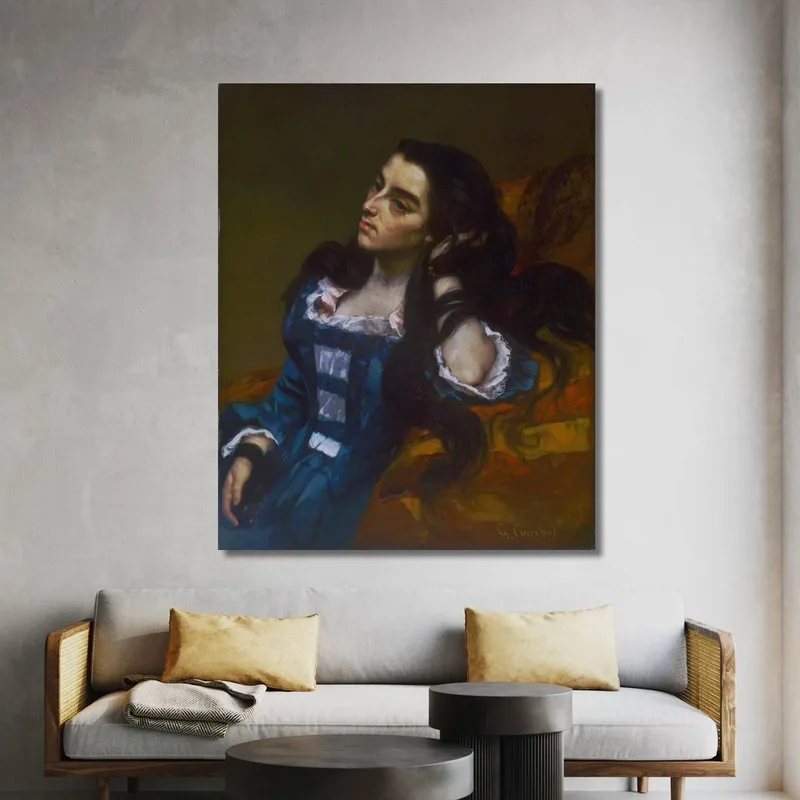 Mujer Española Gustave Courbet