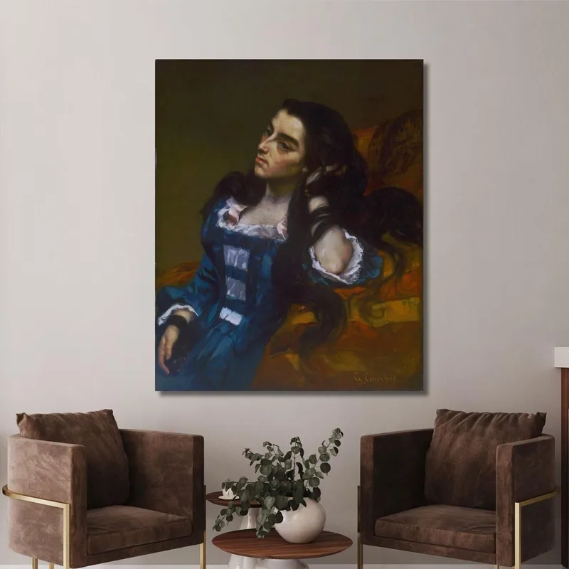 Mujer Española Gustave Courbet