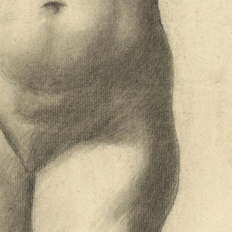 Standing Female Nude Gustave Courbet