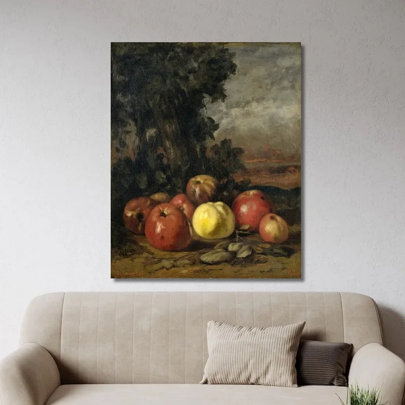 Natura Morta Con Mele Gustave Courbet