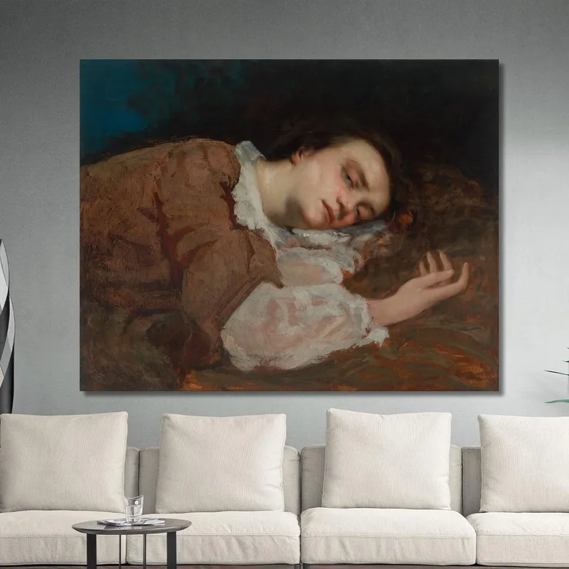 Giovani Donne Delle Rive Della Senna Estate Gustave Courbet