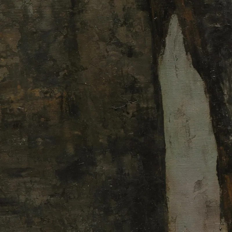 La Scogliera Di Étretat Gustave Courbet