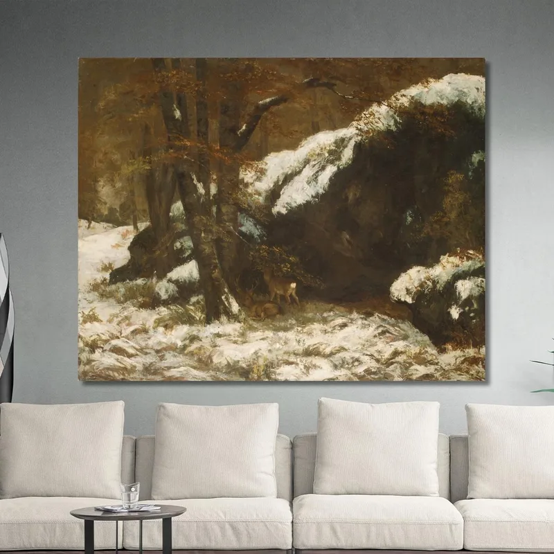 The Deer Gustave Courbet
