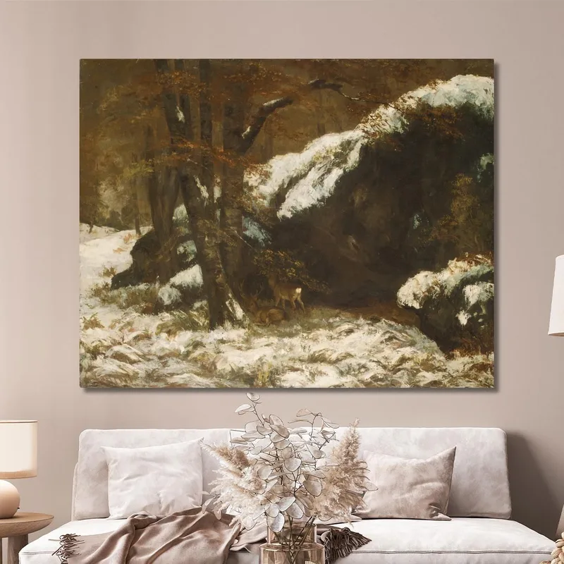 The Deer Gustave Courbet