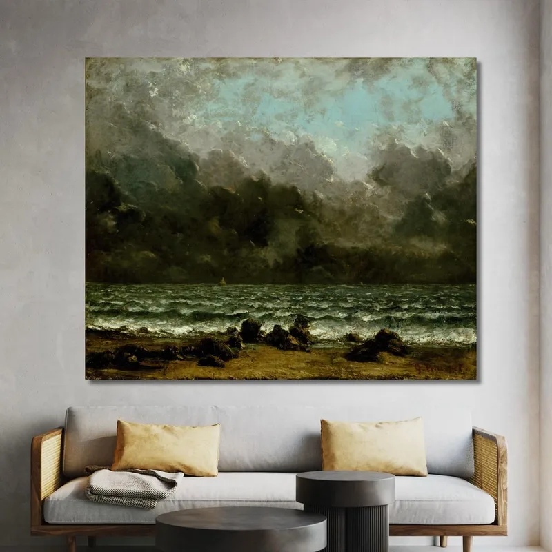 Il Mare Gustave Courbet