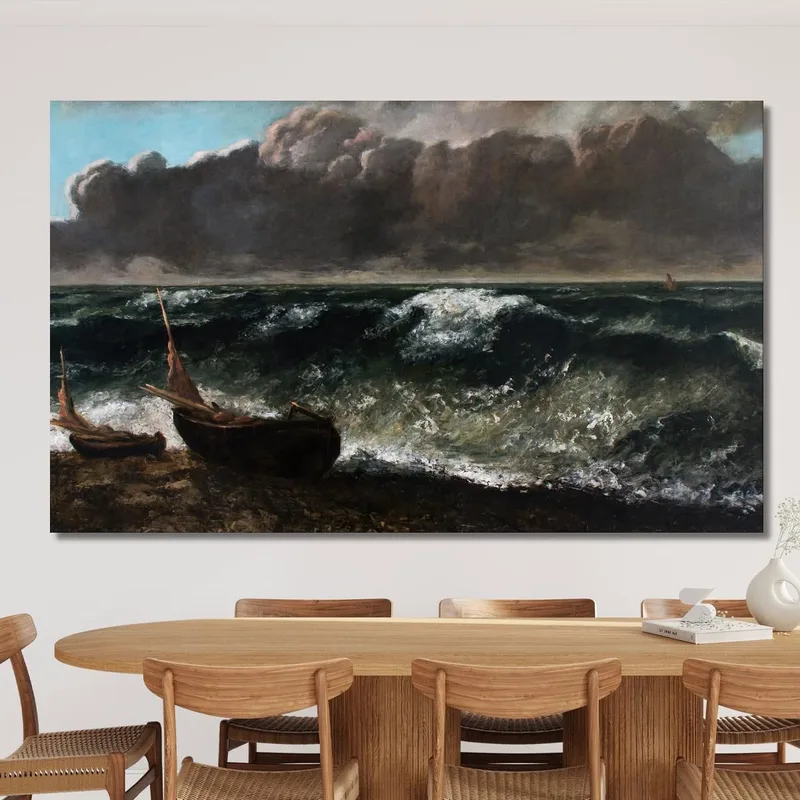 L'Onda 2 Gustave Courbet