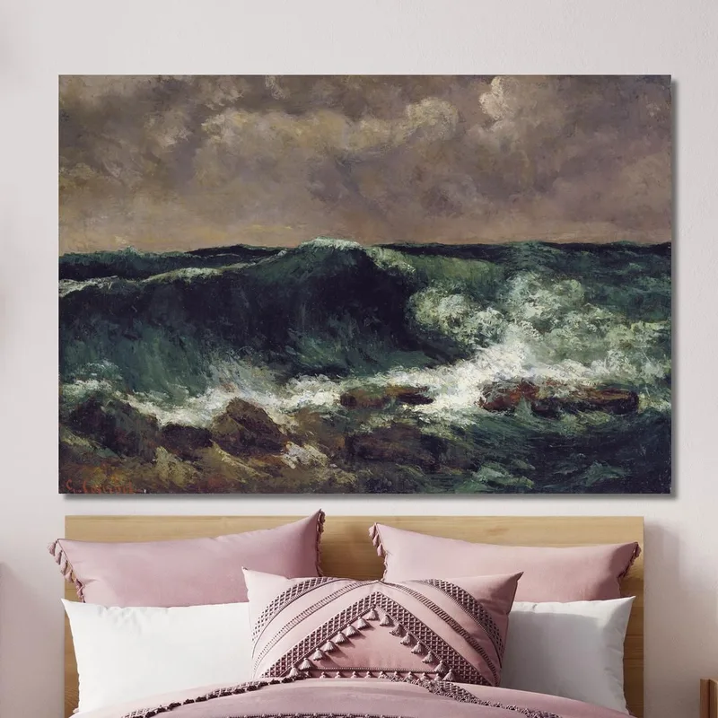Die Welle Gustave Courbet