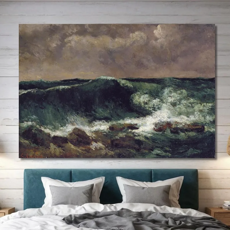 Die Welle Gustave Courbet