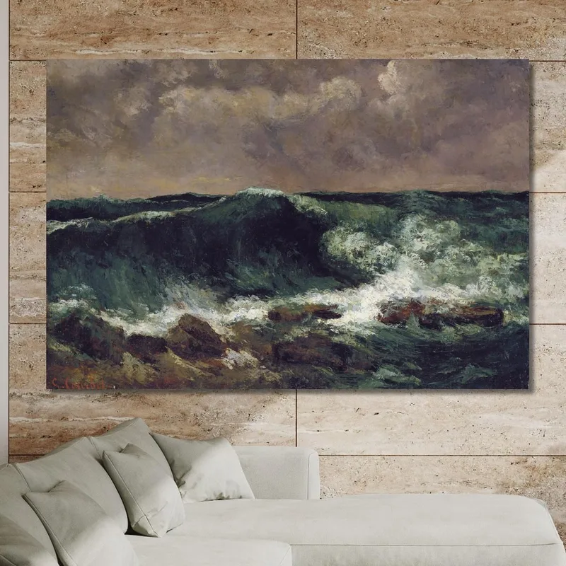 Die Welle Gustave Courbet