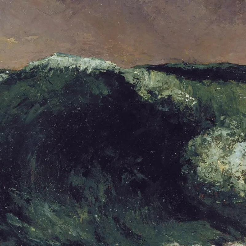 Die Welle Gustave Courbet