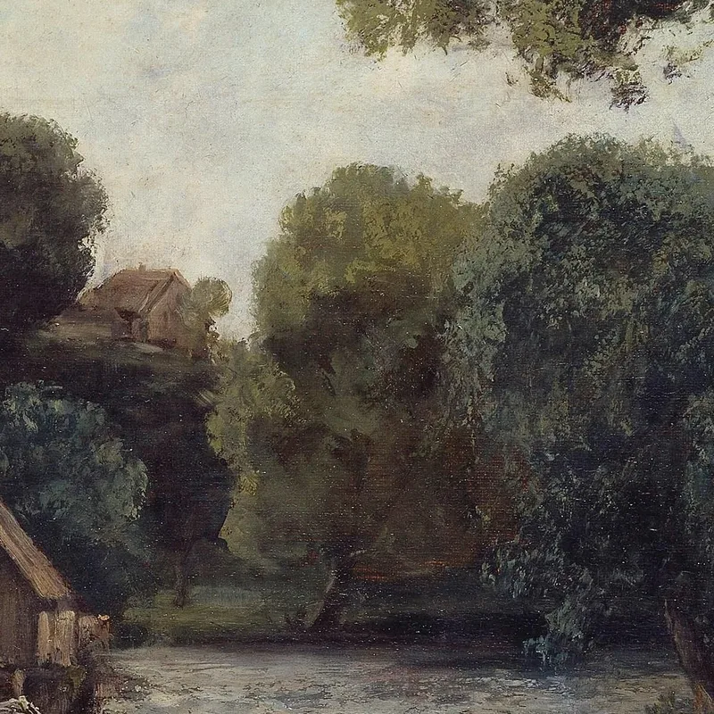 Le Barrage Du Moulin Gustave Courbet
