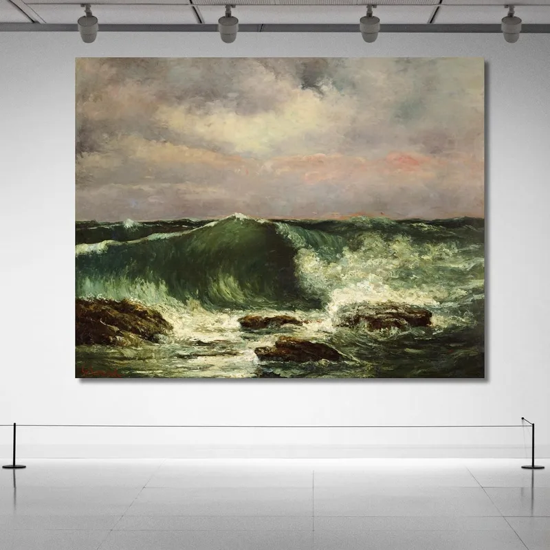Wellen Gustave Courbet
