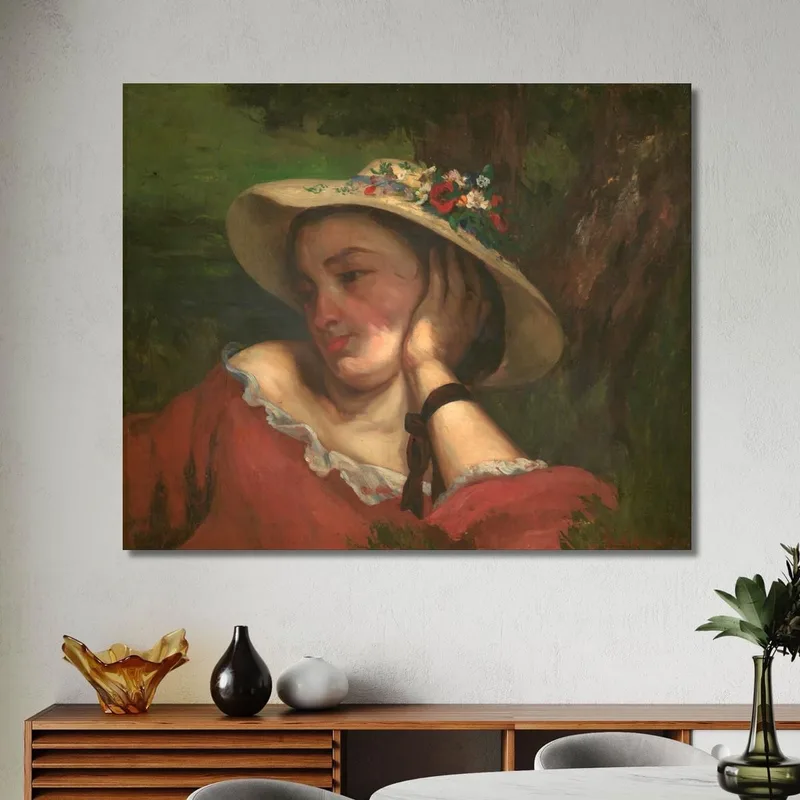 Jeunes Filles Au Bord De La Seine Gustave Courbet
