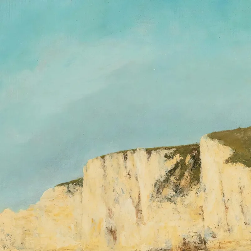 Étretat Les Cliffs Gustave Courbet
