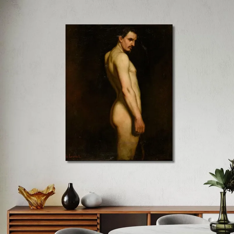 Estudio Desnudo Gustave Courbet
