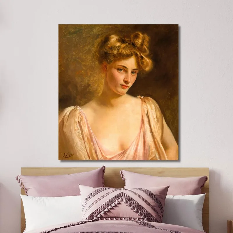 Una Bellezza Bionda Gustave Jean Jacquet