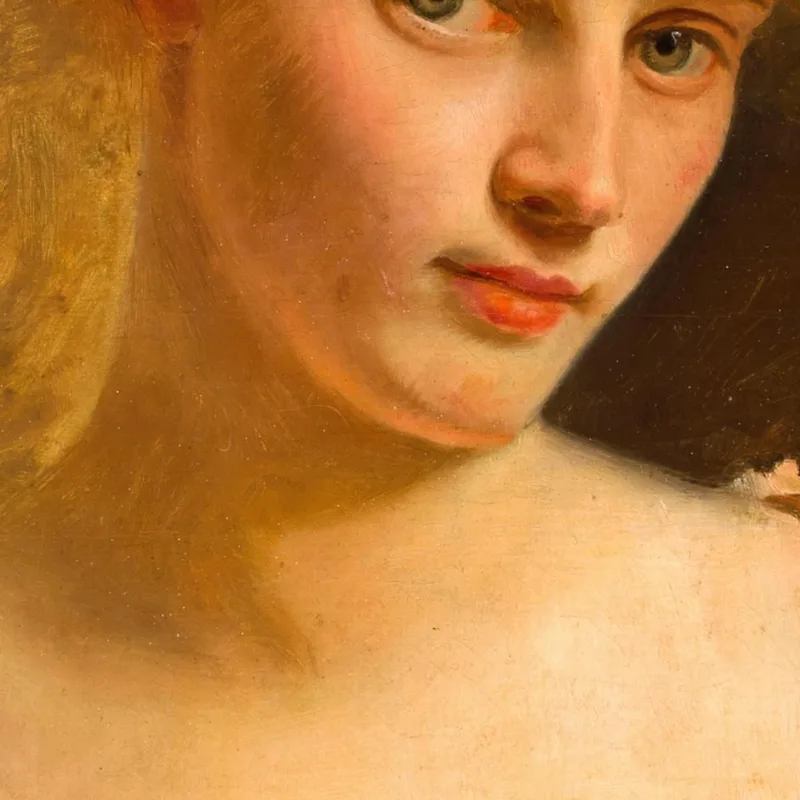 Una Bellezza Bionda Gustave Jean Jacquet