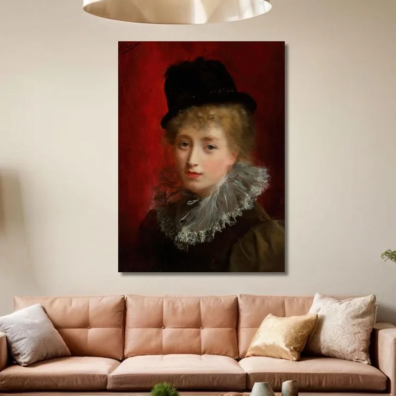 A Fashionable Beauty Gustave Jean Jacquet