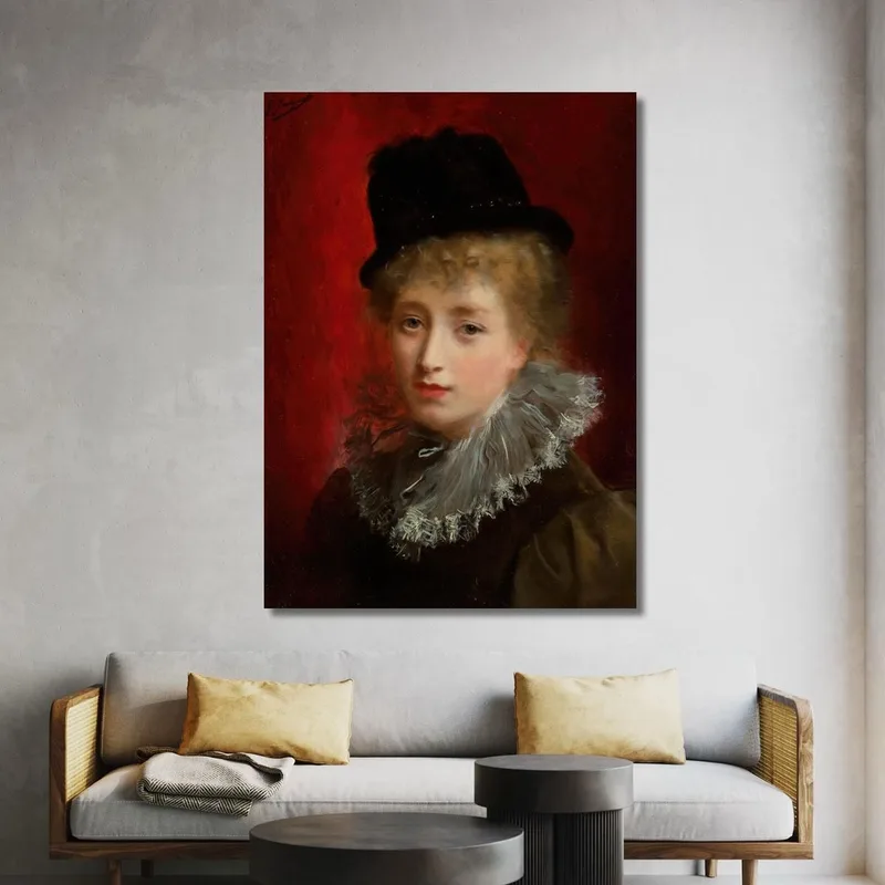 A Fashionable Beauty Gustave Jean Jacquet