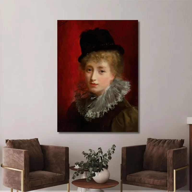 A Fashionable Beauty Gustave Jean Jacquet