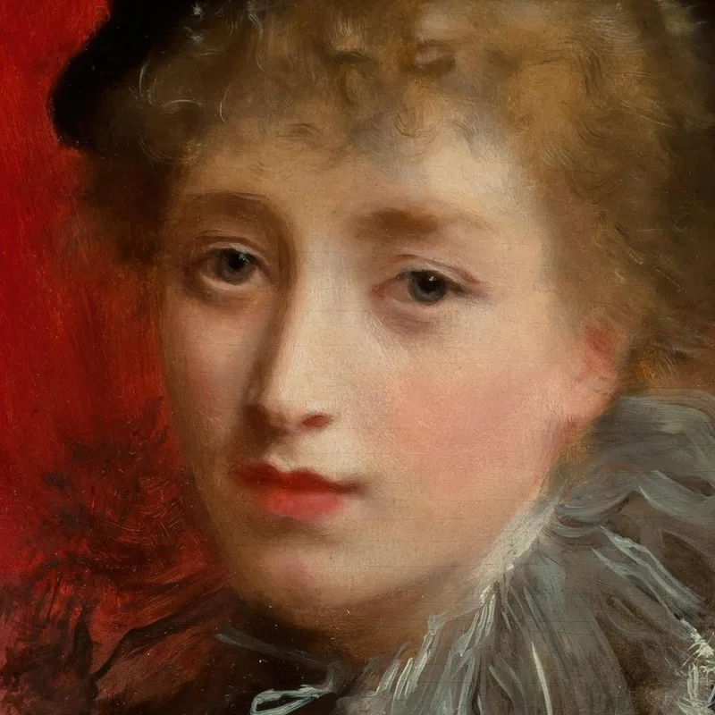 A Fashionable Beauty Gustave Jean Jacquet