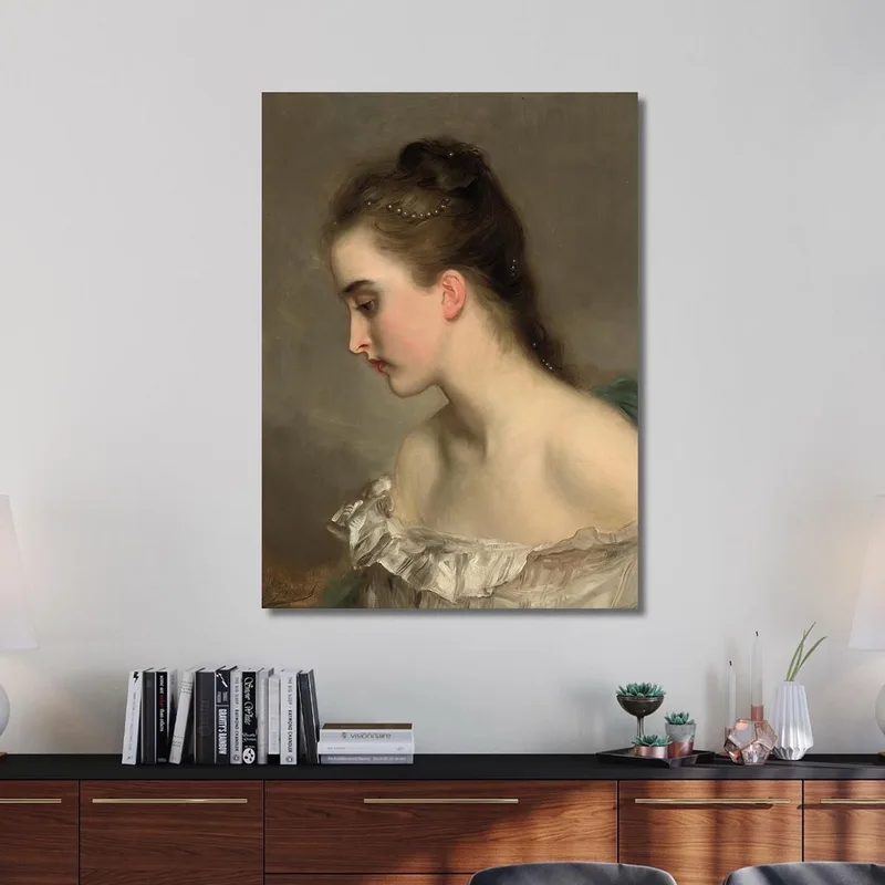 La Debutante Gustave Jean Jacquet