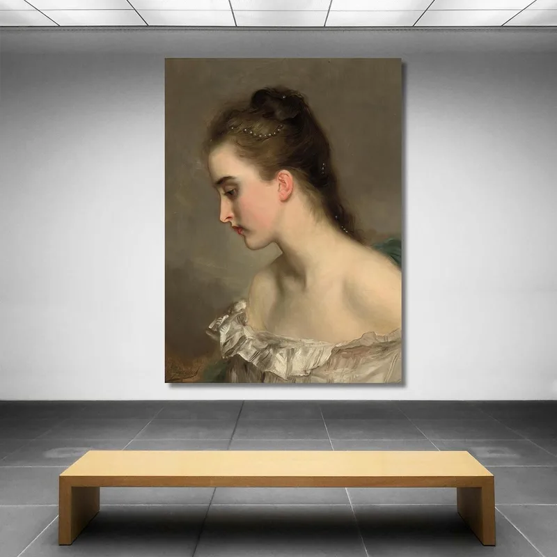 La Debutante Gustave Jean Jacquet
