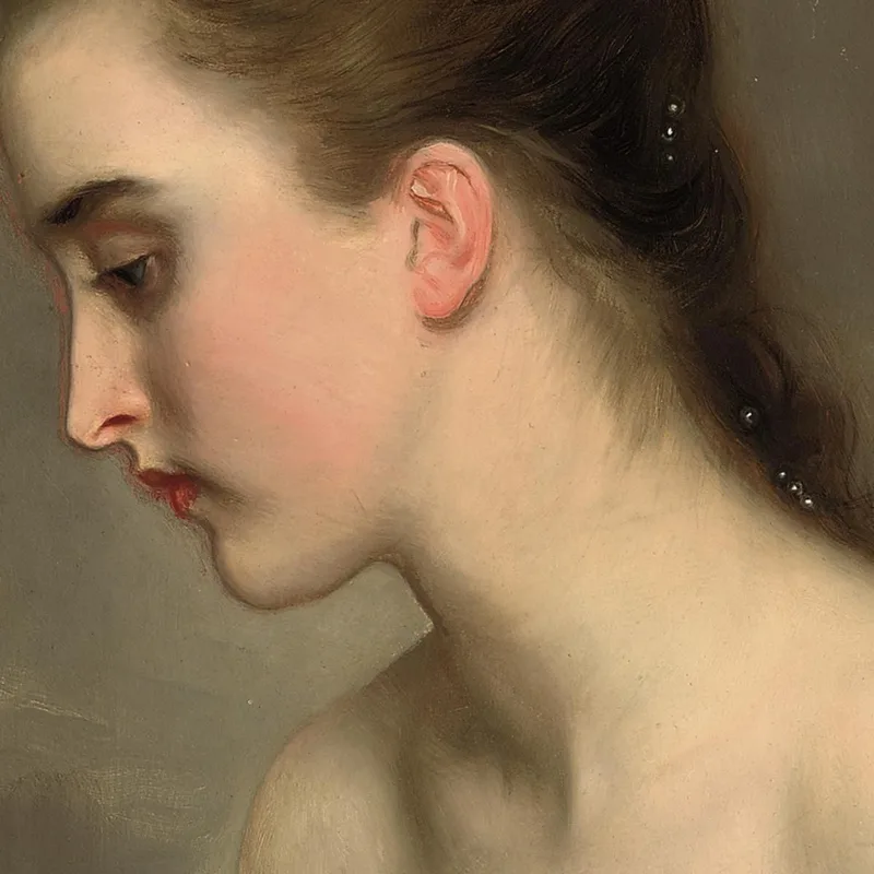 La Debutante Gustave Jean Jacquet