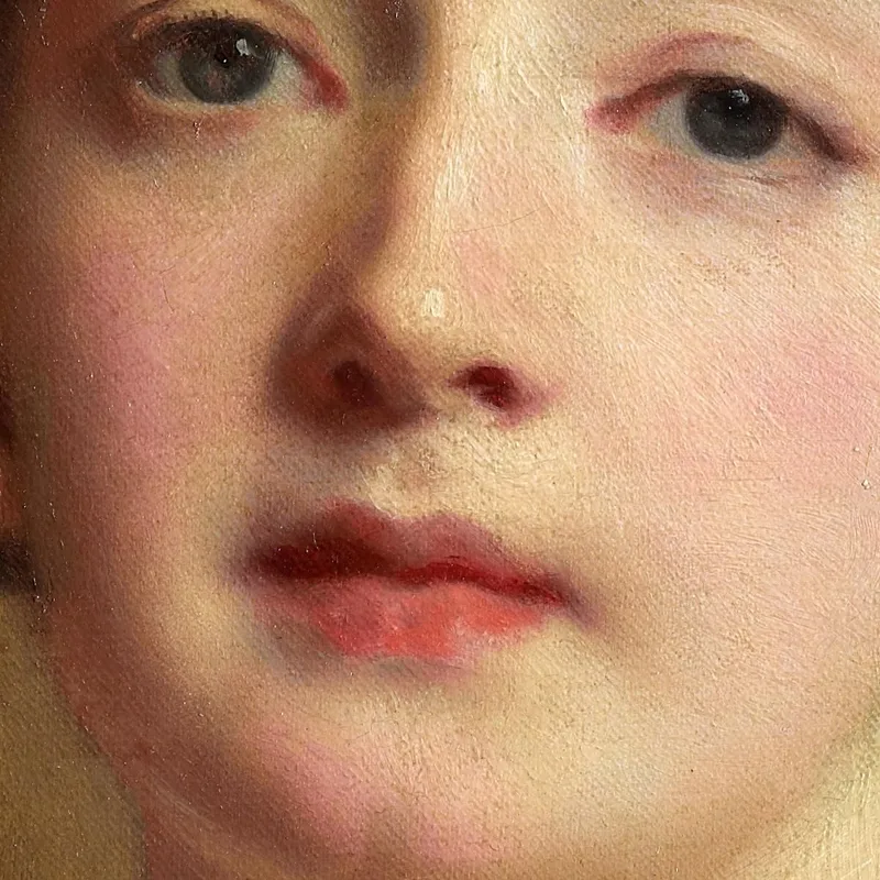 Woman In Red Gustave Jean Jacquet