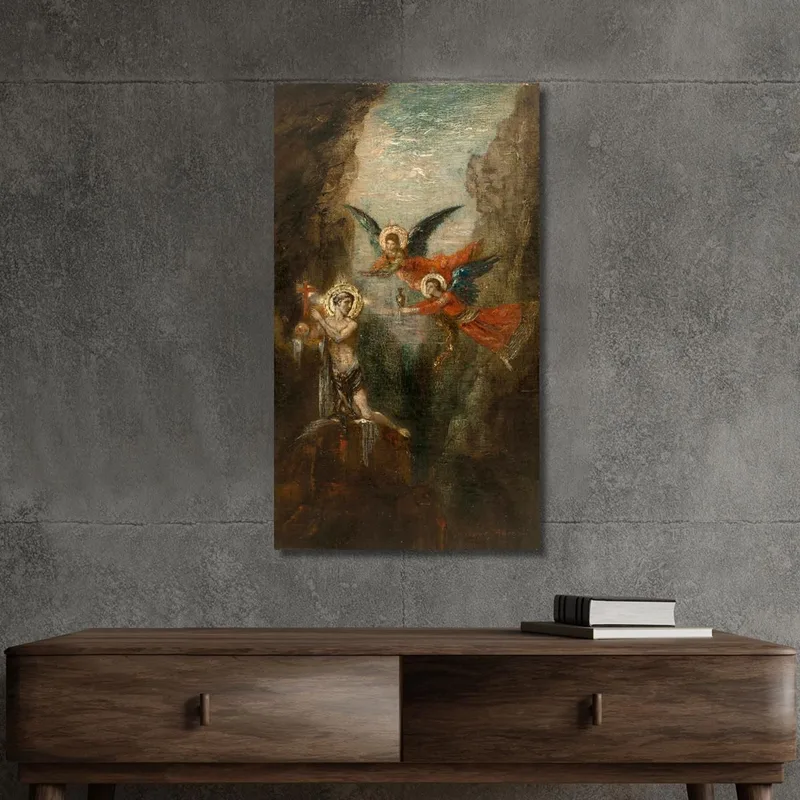 Un Santo Nel Deserto Gustave Moreau