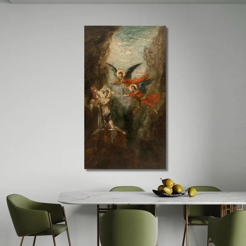 Un Santo Nel Deserto Gustave Moreau