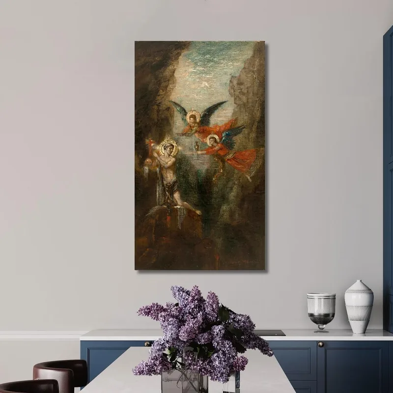 Un Santo Nel Deserto Gustave Moreau